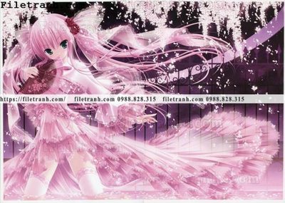 File gốc buc ve nhan vat anime trong game 239 (AI/EPS) cho in ấn