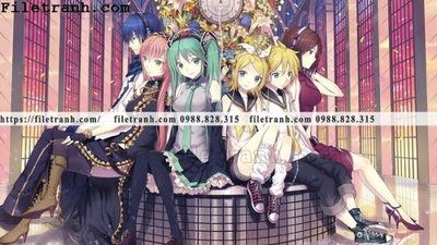 Tải file buc ve nhan vat anime trong game 273 (PSD) cho in tranh kính