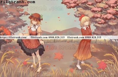 File gốc buc ve nhan vat anime trong game 307 (trang trí) phòng trẻ em