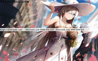 Download file gốc buc ve nhan vat anime trong game 323 (in mica) trang trí