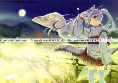File in ấn buc ve nhan vat anime trong game 333 chuyên nghiệp