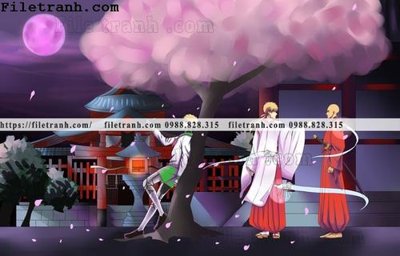 File gốc buc ve nhan vat anime trong game 342 (in 3D) cho trang trí
