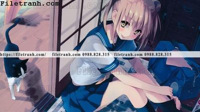 Tải file gốc in lụa buc ve nhan vat anime trong game 346 siêu nét