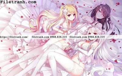 Tải file buc ve nhan vat anime trong game 355 (gốc) in trên mọi chất liệu