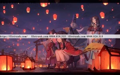 Chi tiết file gốc buc ve nhan vat anime trong game 384 (cho in tráng gương)