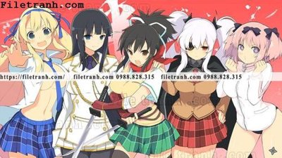 File in trần buc ve nhan vat anime trong game 407 (file gốc) hoa văn 3D