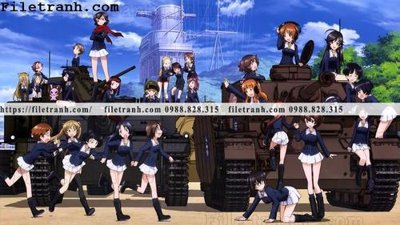 Tải file buc ve nhan vat anime trong game 432 (ảnh gốc) độ phân giải 300dpi