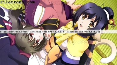 Tải file buc ve nhan vat anime trong game 496 (ảnh gốc) in gạch 3D
