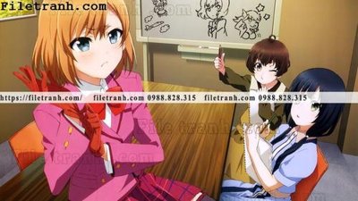 File tranh buc ve nhan vat anime trong game 514 (gốc) phong cách tối giản
