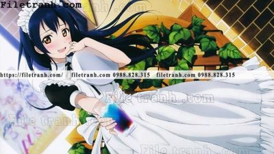 File gốc buc ve nhan vat anime trong game 565 (in lụa) tranh mã đáo