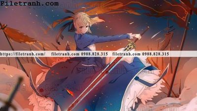 Chi tiết file ảnh buc ve nhan vat anime trong game 682 sắc nét