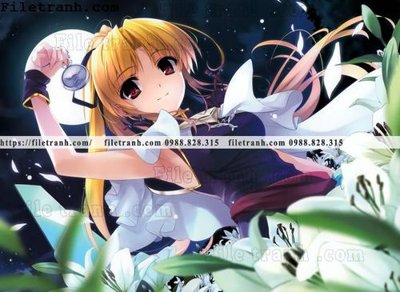 File PSD buc ve nhan vat anime trong game 690 (bản gốc) đã tách nền