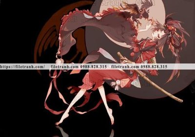 Hình ảnh file gốc in trần nhà buc ve nhan vat anime trong game 702