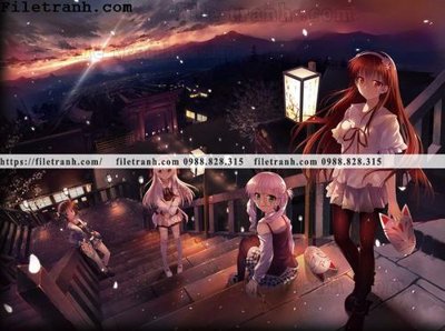 File gốc buc ve nhan vat anime trong game 720 cho in ấn và thiết kế