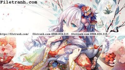 File in mica buc ve nhan vat anime trong game 723 (bản gốc) sắc sảo