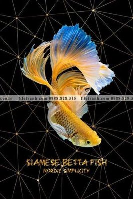 Tải file ca vang mau sac sang trong nhe nhang 100 (PSD) cho in tranh 3D