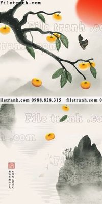 File in trần canh hoa man tai loc 600 (file gốc) hoa văn 3D