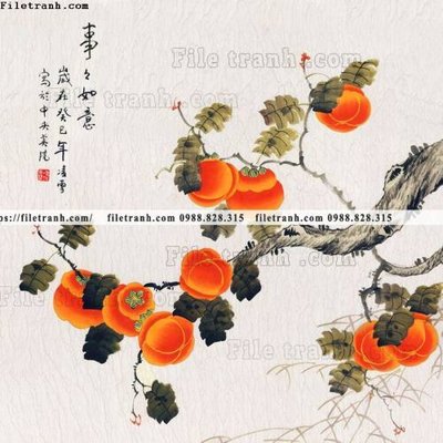 Tải file canh hoa man tai loc 630 (PSD) cho in tranh kính