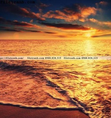 File in trần canh hoang hon tren bien 115 (bản gốc) trời sao