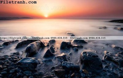 File gốc canh hoang hon tren bien 134 (in 3D) cho trang trí