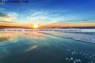 Tải file gốc canh hoang hon tren bien 183 (in tráng gương) siêu đẹpFile tranh gốc canh hoang hon tren bien 183 chất lượng cao