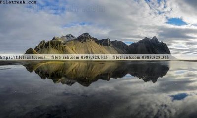 File tranh trang trí canh tuyet tren dinh nui 551 (tải file gốc)