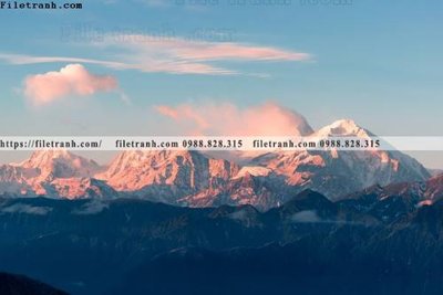 File ảnh gốc canh tuyet tren dinh nui 599 không vỡ nét