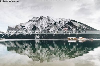 Download file gốc canh tuyet tren dinh nui 611 (in mica) 3D