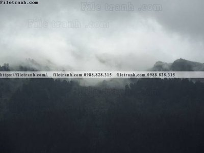 File gốc canh tuyet tren dinh nui 619 (in lụa) chi tiết cao