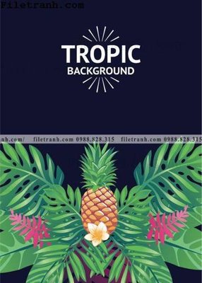 File in trần cay xanh tuoi nho 101 (bản gốc 3D) sống động