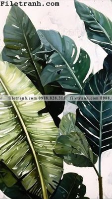 File tranh trang trí chiec la nhe nhang hien dai sang trong 111 (tải file gốc)