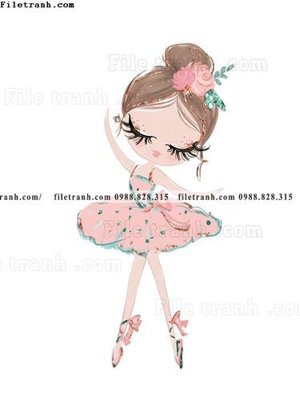 File PSD co gai nhay mua mau nuoc 531 (bản gốc) cho nhà in