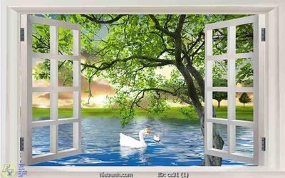 Tải file File gốc cửa sổ 3D CS31 (ảnh gốc) độ phân giải 300dpi