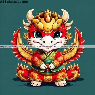 Tải file cung hoang dao tuoi Thin nam 2024 138 (gốc) in tranh tráng gương