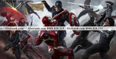 File in mica decor tranh bo tong hop 122 (bản gốc) làm vách ngăn