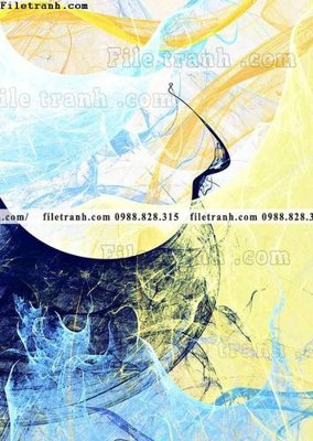 File tranh decor tranh bo tong hop 299 (bản gốc) in lụa dán tường