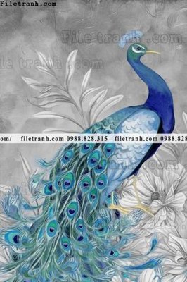 File in lụa decor tranh bo tong hop 388 (hoa văn) decor tranh bo tong hop 388