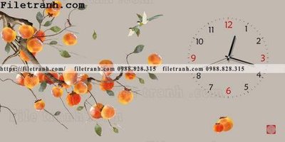 File gốc dong ho gop nha hang dep 115 (in tráng gương) hiện đại