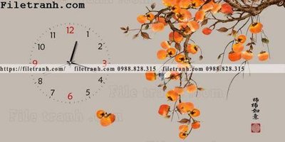 File ảnh dong ho gop nha hang dep 127 (gốc) in standee