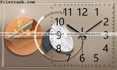 File tranh dong ho hop dong ho nha hang 132 (gốc) chủ đề tĩnh vật