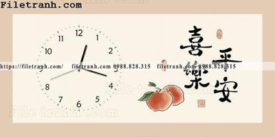 File gốc dong ho trang tri nha hang dep 126 (PNG) trong suốt (transparent)