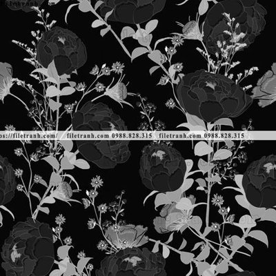 File gốc dong vat va hoa trang nha 170 (in tráng gương) ốp tường