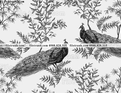 Tải file dong vat va hoa trang nha 222 (gốc) làm tranh trang trí