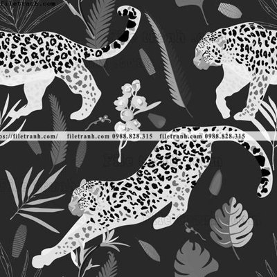 File gốc dong vat va hoa trang nha 288 (in 3D) nghệ thuật