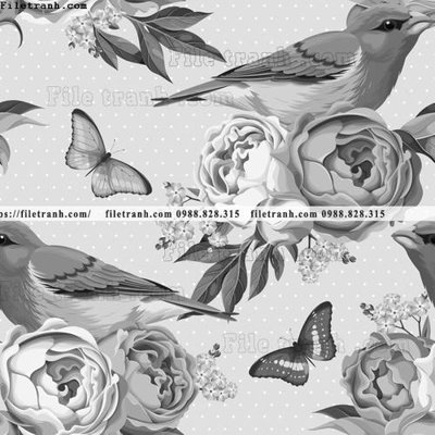 File tranh dong vat va hoa trang nha 316 (ảnh gốc) chi tiết rõ ràng