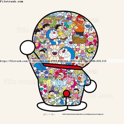 File tranh doraremon 501 (gốc) in film