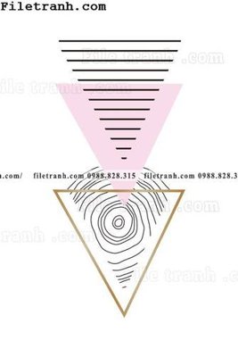 File tranh gốc PSD duong hinh hoc truu tuong 128 còn nguyên layer