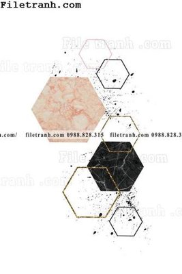 File tranh in tráng gương duong hinh hoc truu tuong 167 (siêu nét)