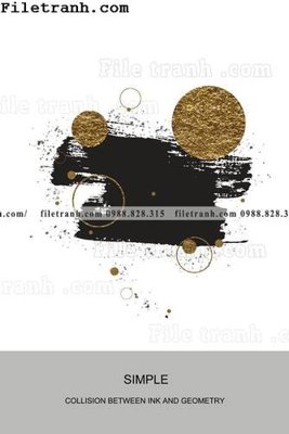 File ảnh duong hinh hoc truu tuong 205 (gốc) in poster