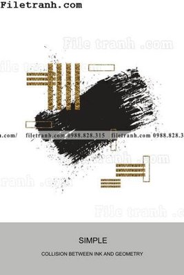 Download file tranh duong hinh hoc truu tuong 206 (file gốc PSD)